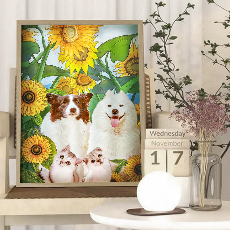 Custom Pet Memorial Gifts Smart Lamp Photo Frame | illumiFrame